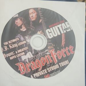 Guitar World November 2008 CD ROM DRAGON FORCE DOWN BB KING